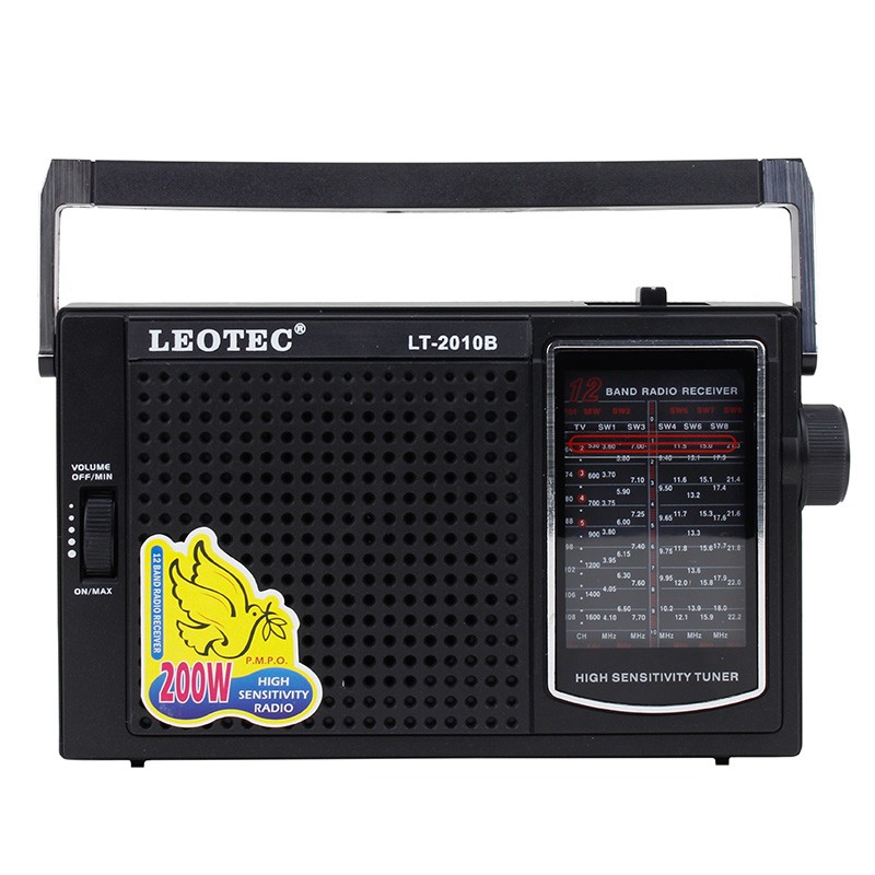 Radio portabil 2.5W, 12 benzi FM/TV/MW/SW1-9, LEOTEC - imagine 8